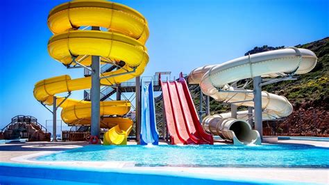 waterpark at the villages|village resort and waterpark crete.